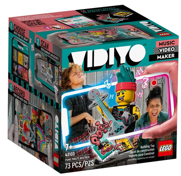 Zestaw klocków Lego Vidiyo Punk Pirate Beat Box 73 części (43103)