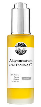 Aktywne serum Bioup z witaminą C 8% No Age 30 ml (5907642731451)