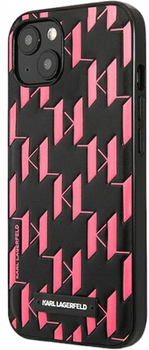 Панель CG Mobile Karl Lagerfeld Monogram Plaque для Apple iPhone 13 Pink (3666339049171)