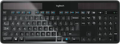 Клавіатура бездротова Logitech K750 Wireless DEU Black (920-002916)