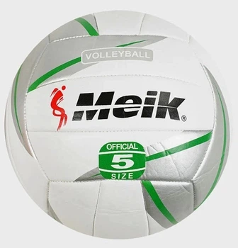 М'яч волейбольний Meik 270 грам White/Green/Grey (С 34196/03)