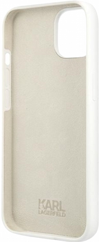 Панель CG Mobile Karl Lagerfeld Silicone Stack Logo для Apple iPhone 13 mini White (3666339029173)