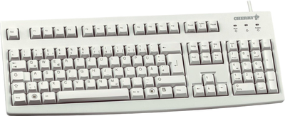 Клавіатура дротова Cherry G83-6105 USB DEU Beige (G83-6105LUNDE-0)