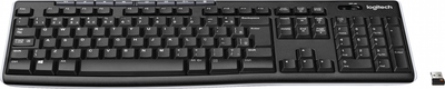 Klawiatura bezprzewodowa Logitech K270 Wireless DEU Black (920-003052)