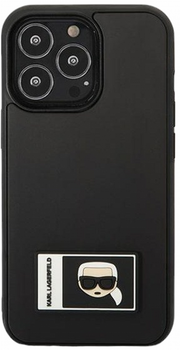 Панель CG Mobile Karl Lagerfeld Ikonik Patch для Apple iPhone 13 Pro Max Black (3666339031299)