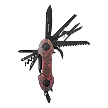 Munkees 2579 брелок-мультіїнструмент Pocket Knife Camo red (2579-RD)
