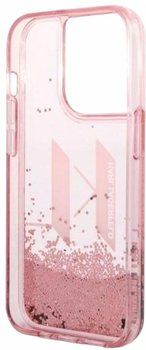 Панель CG Mobile Karl Lagerfeld Liquid Glitter Big KL для Apple iPhone 14 Pro Pink (3666339085667)