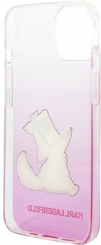 Панель CG Mobile Karl Lagerfeld Choupette Fun для Apple iPhone 14 Plus Pink (3666339086534)