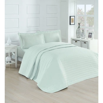 Покрывало стеганное Eponj Home - Monart mint ментоловый 220*240