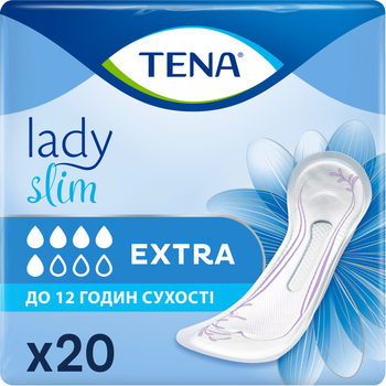 TENA Lady Slim Extra прокладки урологические 20 шт.(7322541451299)