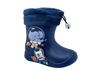 Резиновые сапоги утепленные для мальчиков APAWWA J37037/26 Темно-синий 26