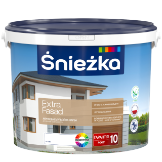 Акриловая фасадная краска Sniezka Extra Fasad 4.2 кг