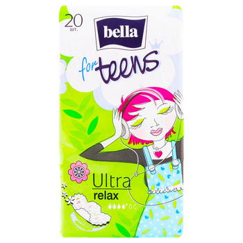 Гігієнічні прокладки Bella for Teens Ultra Relax 20 шт