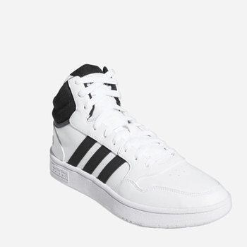 Чоловічі черевики високі Adidas Hoops 3.0 Mid GW3019 42.5 Білі (4064053694117)