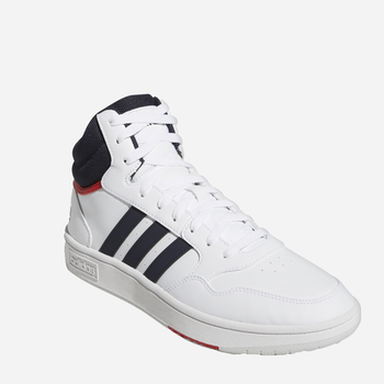 Чоловічі черевики високі Adidas Hoops 3.0 Mid GY5543 40.5 Білі (4064053694209)