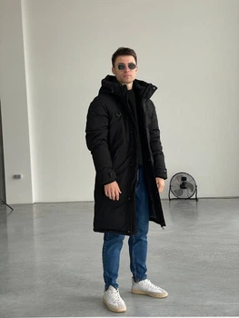 Чоловіча зимова куртка Madiss 2XL Чорна M8082