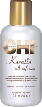 Płynny jedwab do włosów CHI Keratin Silk Infusion 59 ml (633911728918)