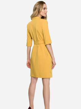 Сукня жіноча Stylove S120 2XL Жовта (5903068421709)