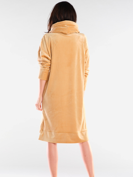 Сукня жіноча Awama A413 L/XL Бежева (5902360553965)