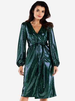 Сукня жіноча Awama A564 XL Зелена (5902360576407)