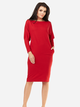Сукня жіноча Awama A206 S/M Червона (5902360519596)