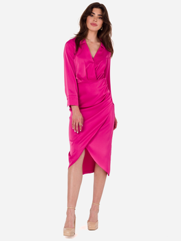 Плаття жіноче Makover K172 2XL Рожеве (5905563719923)