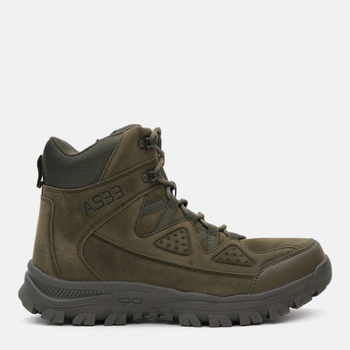 Чоловічі тактичні черевики Alpine Crown 221023-007 46 Темно-зелені (2120583619821)