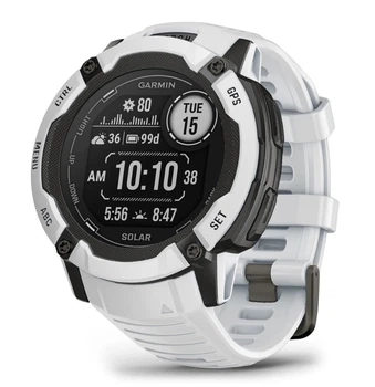 Смарт-годинник GARMIN Instinct 2X Solar Whitestone (010-02805-14/04/44)