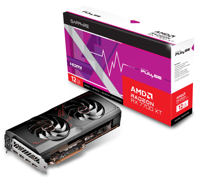 Відеокарта AMD Radeon RX 7700 XT 12GB GDDR6 Pulse Gaming Sapphire (11335-04-20G)