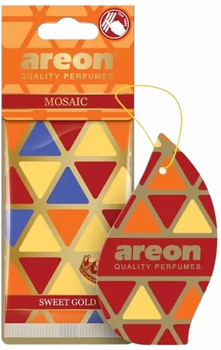 Odświeżacz do samochodu Areon Mosaic Sweet Gold (3800034974912)