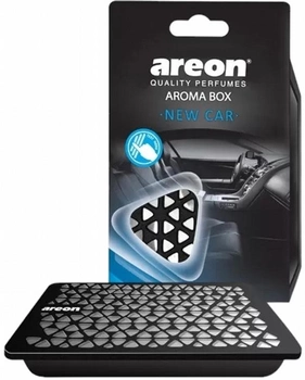 Ароматизатор для автомобіля Areon Aroma Коробка під сидіння Новий автомобіль (3800034966603)