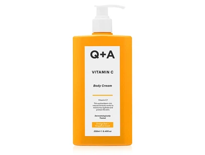 Відновлюючий крем для тіла з вітаміном C Q+A Vitamin C Body Cream, 250мл (5060486266388)