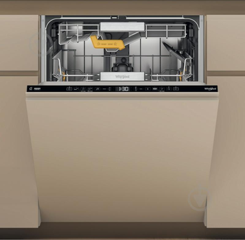Посудомоечная машина Whirlpool встраиваемая, 14комплектов, A+++, 60см, дисплей, 3я корзина, белый (W8IHT58T)