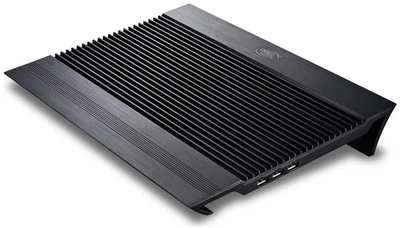 Охлаждающая подставка для ноутбука 15-17.3 дюймов DeepCool Aluminum N-8 Black