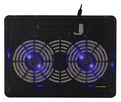 Охолоджувальна підставка для ноутбука 14 дюймів 2E Gaming CPG001 2xFan LED