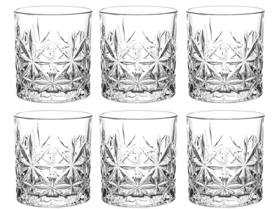 Набір подарунковий склянки для віскі 6шт у коробці Decor LeGlass Скло 330мл