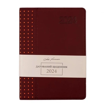 Ежедневник Leo Planner Destiny 2024 А5 368л слп/т коричневый (5056574423689)