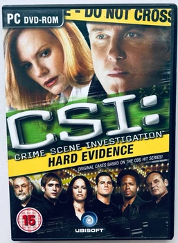 CSI: Hard Evidence, Б/В, англійська версія - диск для PC