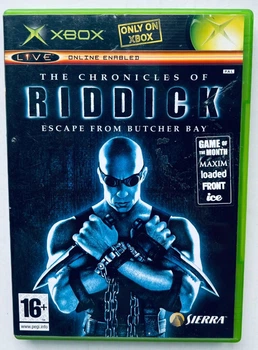 The Chronicles of Riddick Escape From Butcher Bay, Б/У, английская версия - диск XBOX Original
