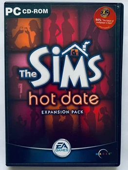 The Sims Hot Date Expansion Pack, Б/У, английская версия - диск для PC