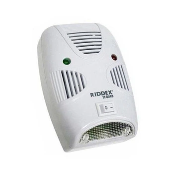 Електронний відлякувач гризунів та комах Pest Repelling Aid білий