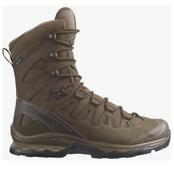 Мужские тактические зимние берцы Salomon Quest 4D Forces High GTX размер 41 26 см Dark Brown