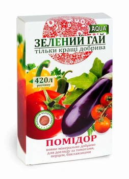 Удобрения гранулированные АКВА Яскрава Зеленый Гай АКВА Помидор 300 г (28008)
