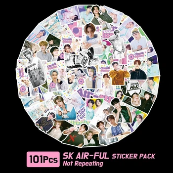 Набір вінілових стікерів Stray Kids air full (101 шт )