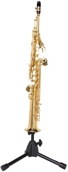 Стойка-тринога для сопрано саксофона или флюгельгорна GATOR FRAMEWORKS GFW-BNO-SOPSAX TRIPOD STAND FOR SOPRANO SAX & FLUGELHORN