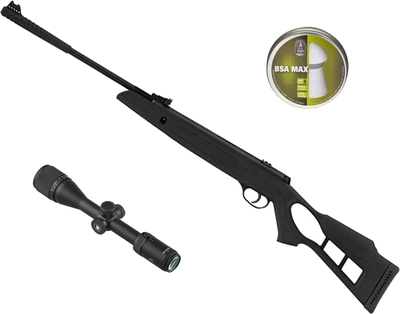Набор Пневматическая винтовка Hatsan Striker Magnum (Edge) + Прицел Discovery Optics VT-R 4-16x40 AOE SFP 25.4 мм подсветка (Z14.6.31.040) + Пневматические шары BSA Max 4.5 мм 0.68 г 400 шт (21920140)