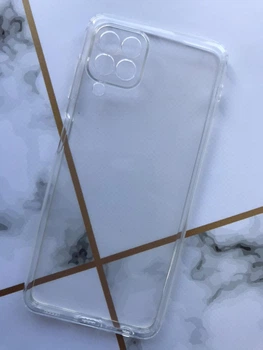 Прозорий силіконовий чохол на Samsung Galaxy A22 4G / M22 / M32