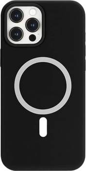 Etui Mercury MagSafe Silicone do Apple iPhone 12 mini Black (8809793493820)