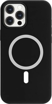 Etui Mercury MagSafe Silicone do Apple iPhone 12/12 Pro Black (8809887880109)