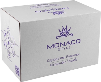 Полотенца Monaco Style 40 х 70 см 100 шт сложенные сетка (4823101102383)